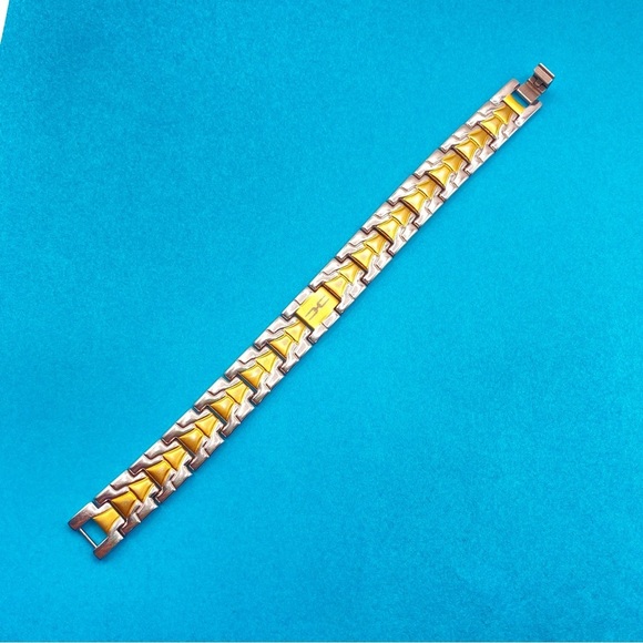 Unisex Stainless Steel Link Bracelet - Picture 3 of 8